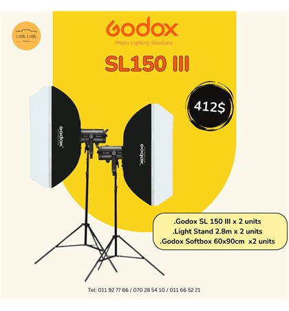 Godox SL150 III LED Set 1 Pair