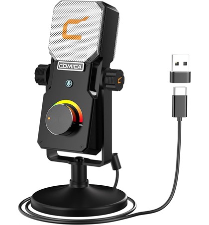 Comica STA-U1 USB Condenser Microphone with RGB Control