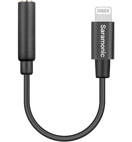 Saramonic SR-C2002 3.5mm TRS Male to USB Type-C Adapter Cable for Mono/Stereo Audio to Android (6cm)