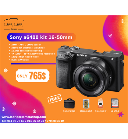 Sony a6400 kit 16-50mm (SET)